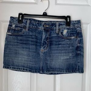 Jean Mini Skirt
